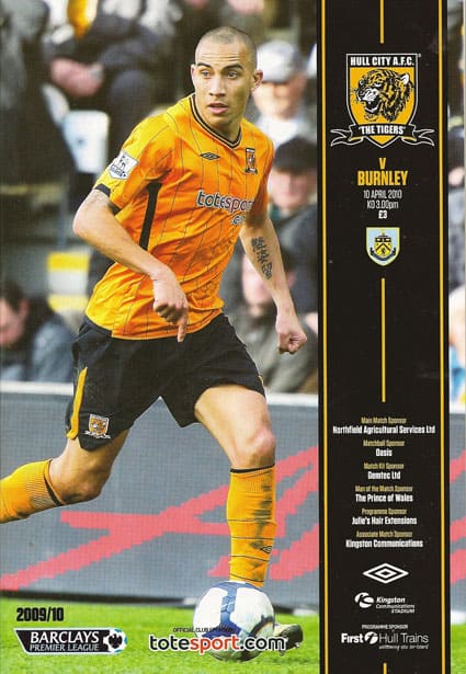 Hull City FC v Burnley FC